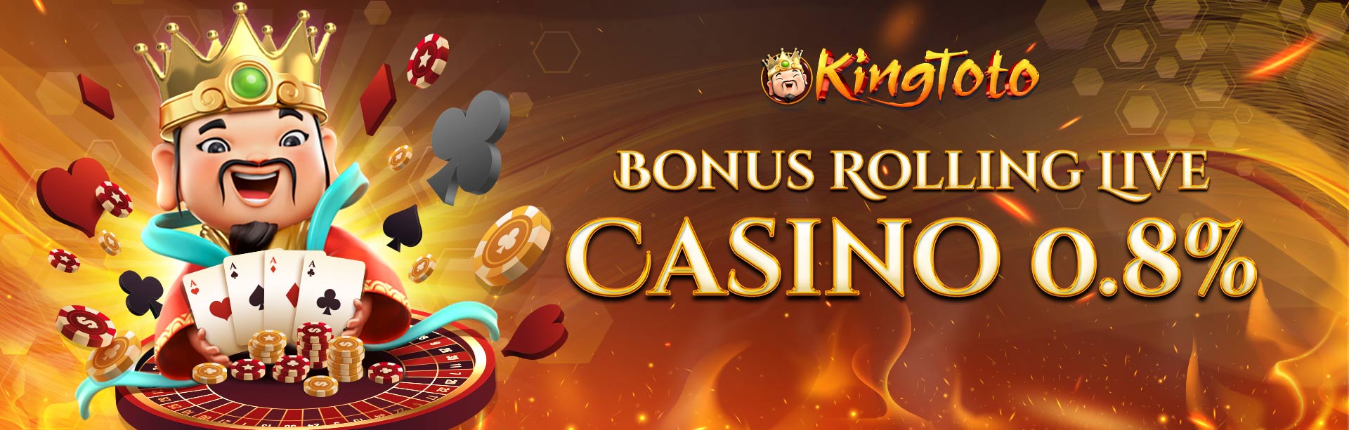 *CASINO ROLLINGAN 1%