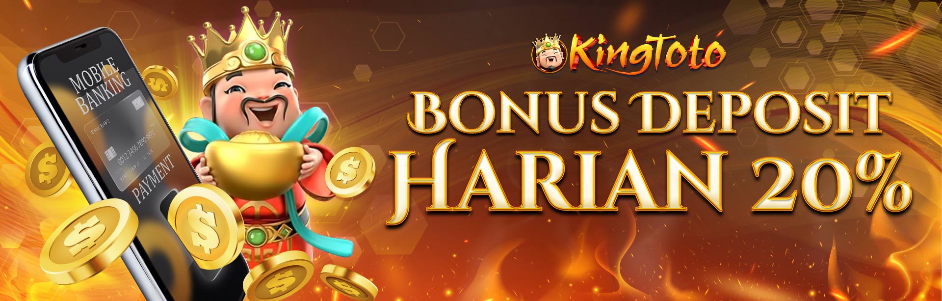 *BONUS DEPOSIT HARIAN 20%