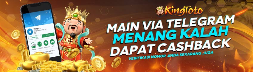*MENANG KALAH DAPAT CASHBACK DI TELEGRAM